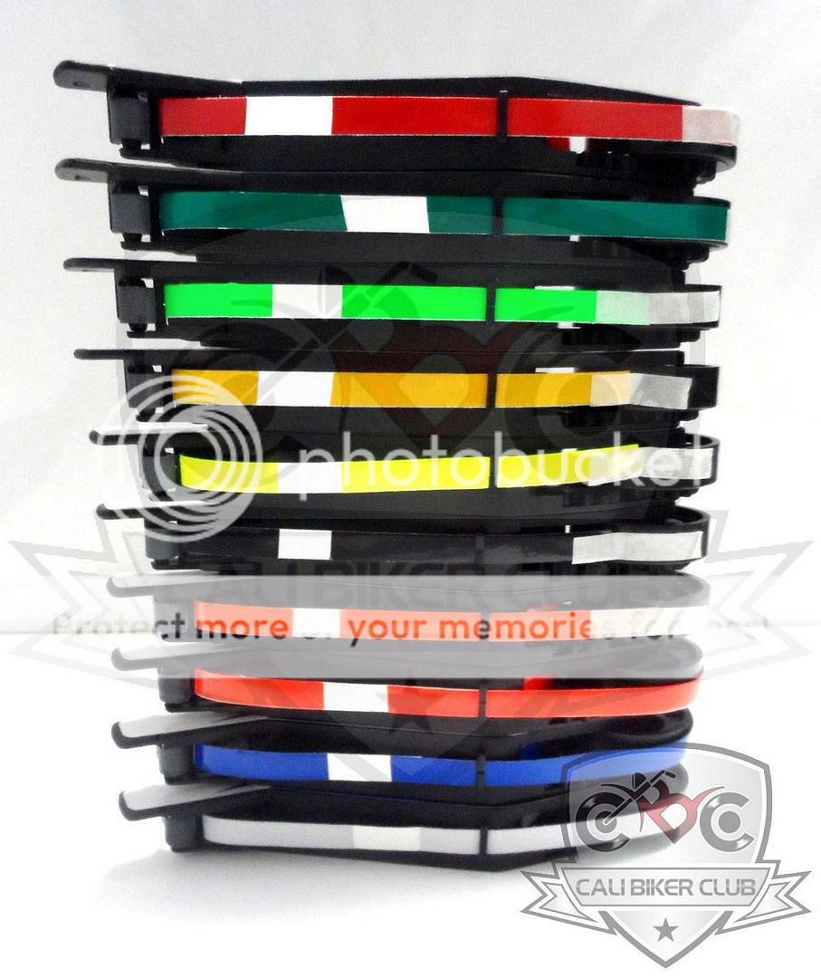 Motorcycle Reflective Rim Wheel Tape With EZ Applicator Stripes Strips